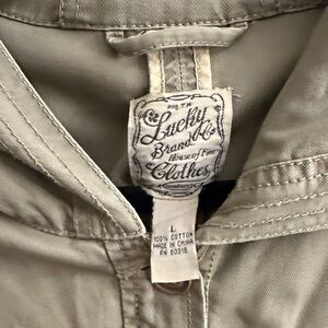 Vintage Green Lucky Brand Utility Jacket - Size L
